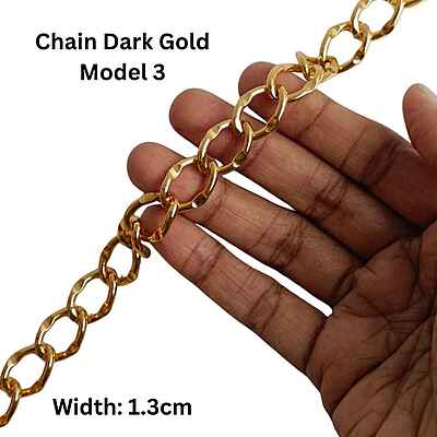 Bag Chain Assorted- Dark Gold- Without hook