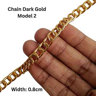 Bag Chain Assorted- Dark Gold- Without hook Bag Chain Assorted- Dark Gold- Without hook
