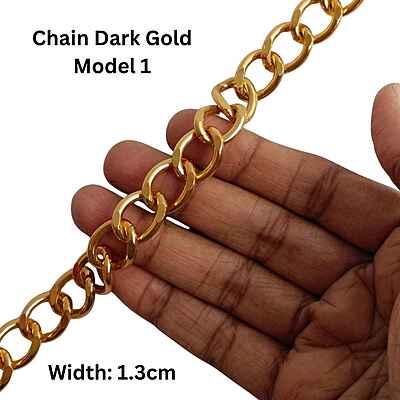 Bag Chain Assorted- Dark Gold- Without hook Bag Chain Assorted- Dark Gold- Without hook