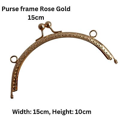 Purse frame Rose Gold