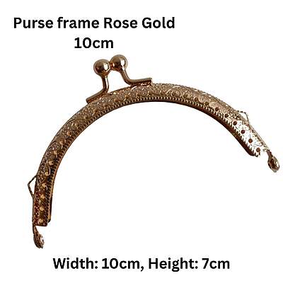 Purse frame Rose Gold