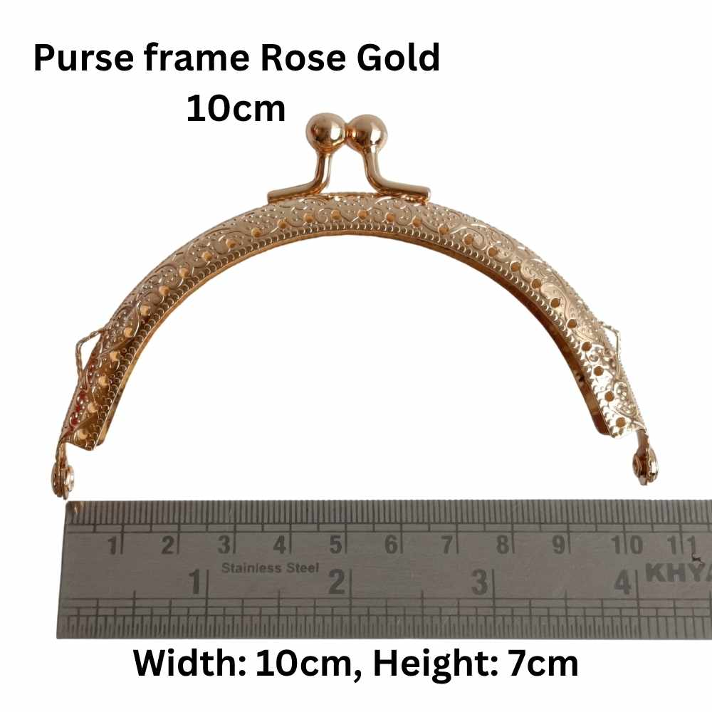 Purse frame Rose Gold