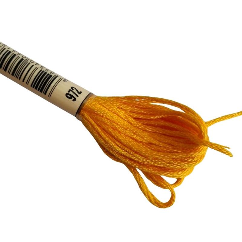 Airo Embroidery Thread 972 Deep Canary Yellow