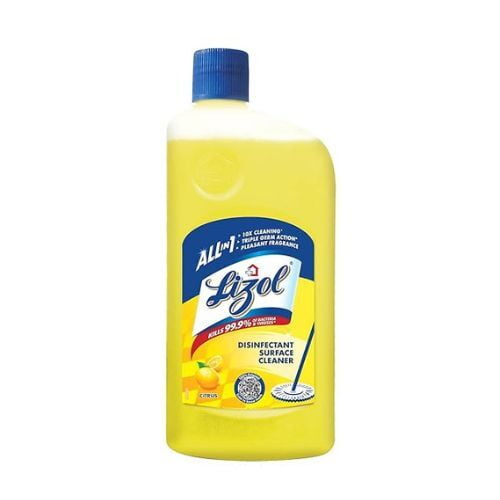 Lizol Disinfectant Surface & Floor Cleaner Liquid, Citrus - 500 ml