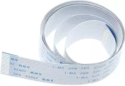 14 Pin 1mm Pitch 650mm Same Side FFC Flexible Flat Cable