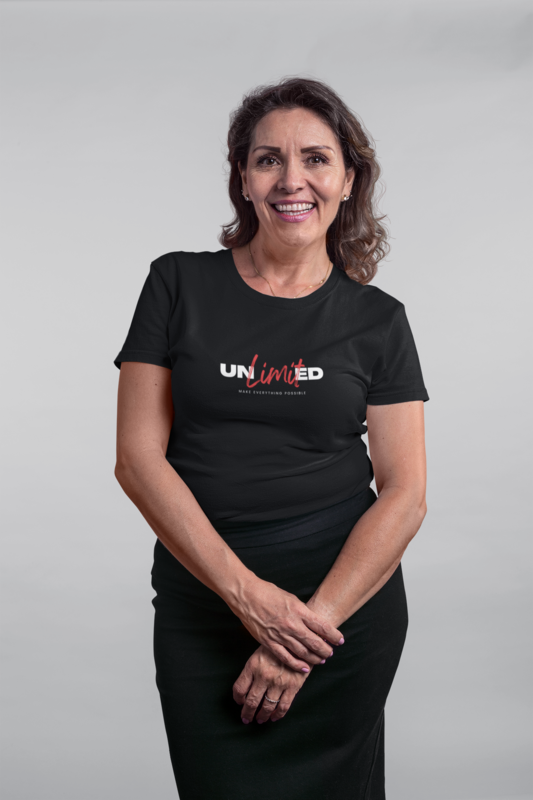 "Unlimited" Printed Women’s T-shirt "Unlimited" Printed Women’s T-shirt