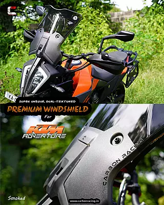 Carbon Racing V2 Touring Windshield (Full Set) for 390 Adventure