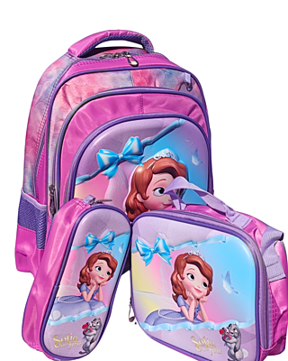 3D cartoon print Cinnamoroll Three Piece Set Schoolbag Large Capacity Melody Lightweight Waterproof Schoolbag Lunch Bag Pencil Case 3 in set 3D cartoon print Cinnamoroll Three Piece Set Schoolbag Large Capacity Melody Lightweight Waterproof Schoolbag Lunch Bag Pencil Case 3 in set