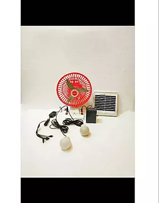 ECO Super Hls Solar Rechargable Fan With Bulbs And Mobile Charger ECO Super Hls Solar Rechargable Fan With Bulbs And Mobile Charger