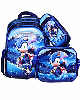 3D Disney print Cinnamoroll Three Piece Set Schoolbag Large Capacity Melody Lightweight Waterproof Schoolbag Lunch Bag Pencil Case 3 in set 3D Disney print Cinnamoroll Three Piece Set Schoolbag Large Capacity Melody Lightweight Waterproof Schoolbag Lunch Bag Pencil Case 3 in set