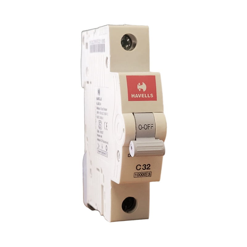 DC MCB, 32A SP C Curve (White)