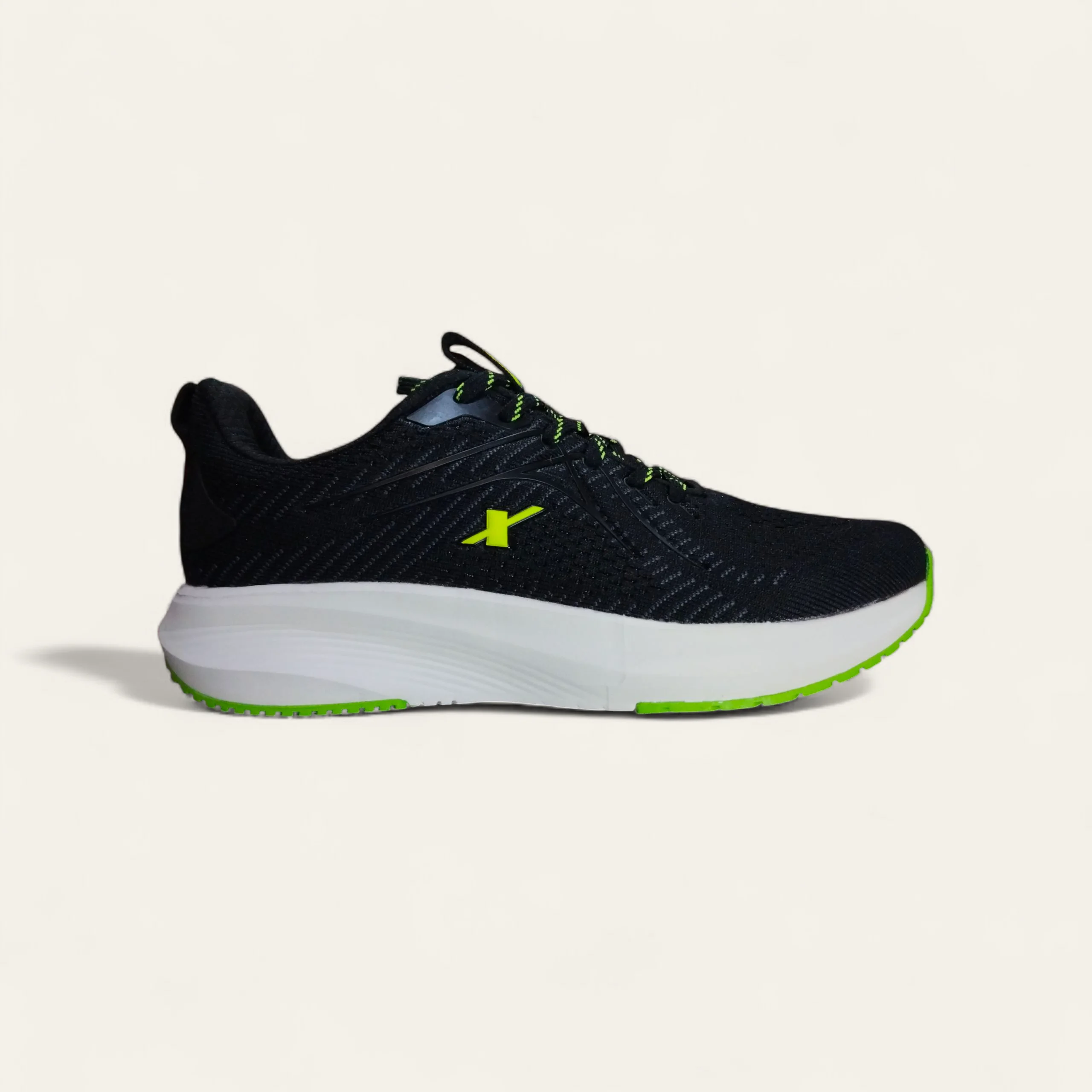 Sparx SM834 Black/N.Green - Men's Running Shoes Sparx SM834 Black/N.Green - Men's Running Shoes