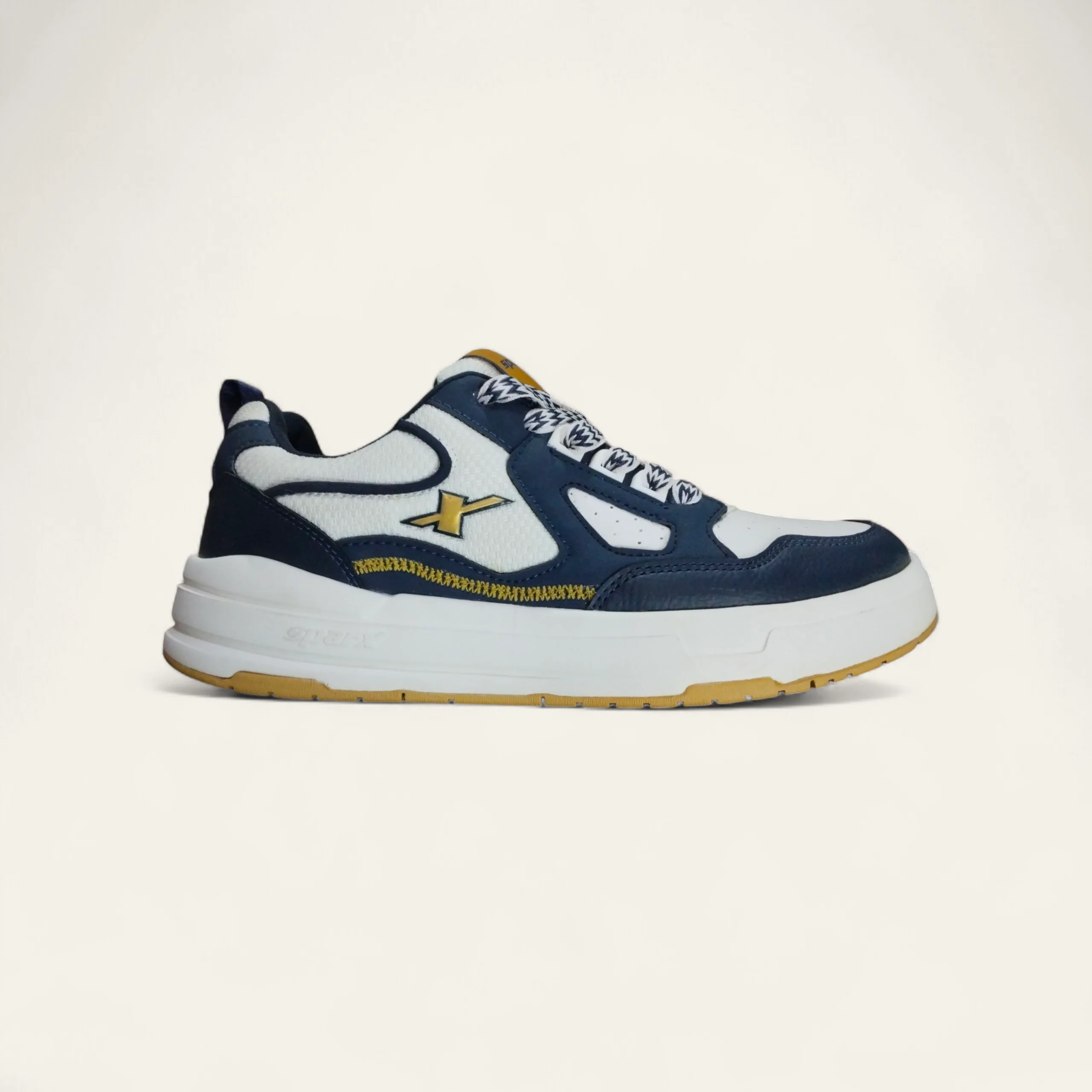 Sparx SM957 N.Blue/Gold - Men's Casual Sneakers Sparx SM957 N.Blue/Gold - Men's Casual Sneakers