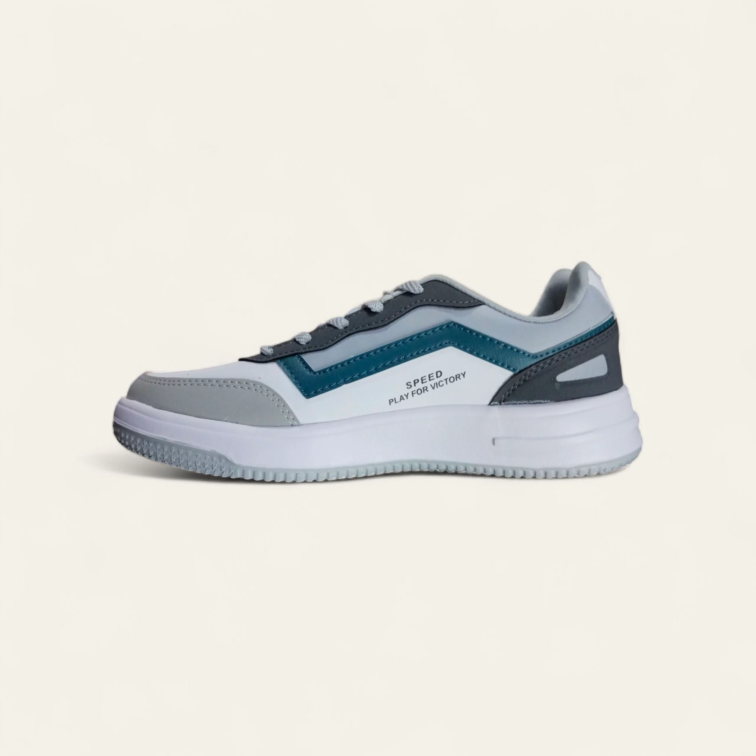 Speed Everyday White/Grey - Men's Casual Sneakers Speed Everyday White/Grey - Men's Casual Sneakers