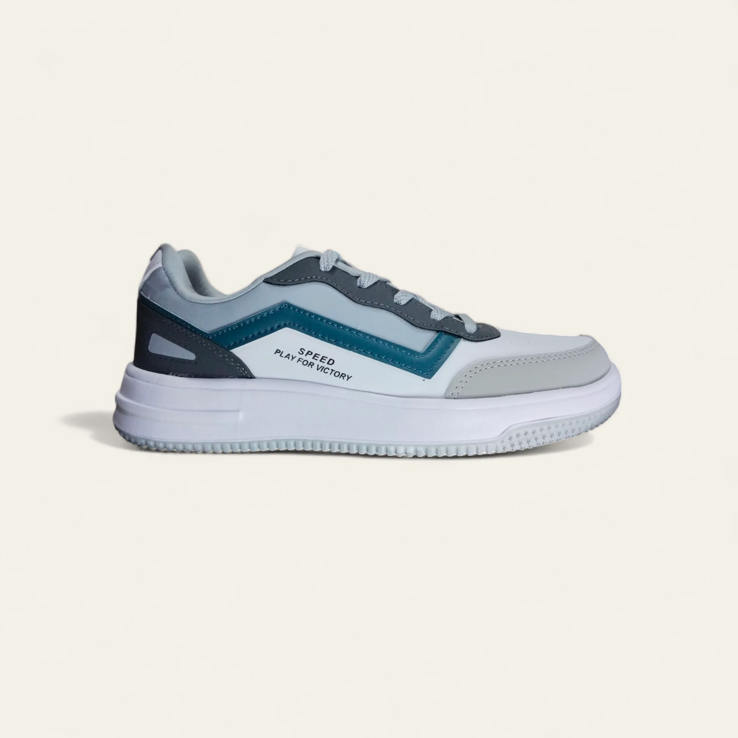 Speed Everyday White/Grey - Men's Casual Sneakers Speed Everyday White/Grey - Men's Casual Sneakers
