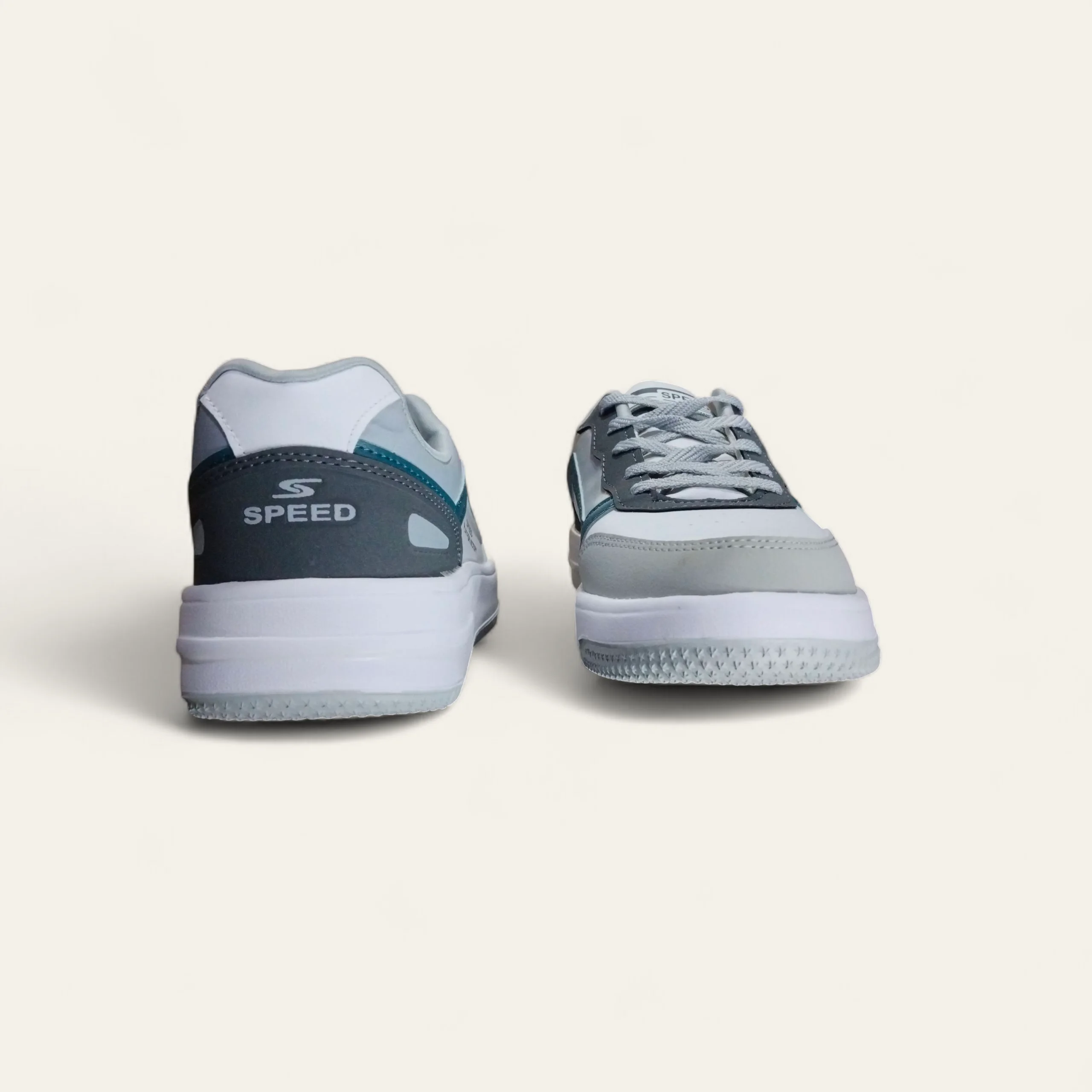Speed Everyday White/Grey - Men's Casual Sneakers Speed Everyday White/Grey - Men's Casual Sneakers