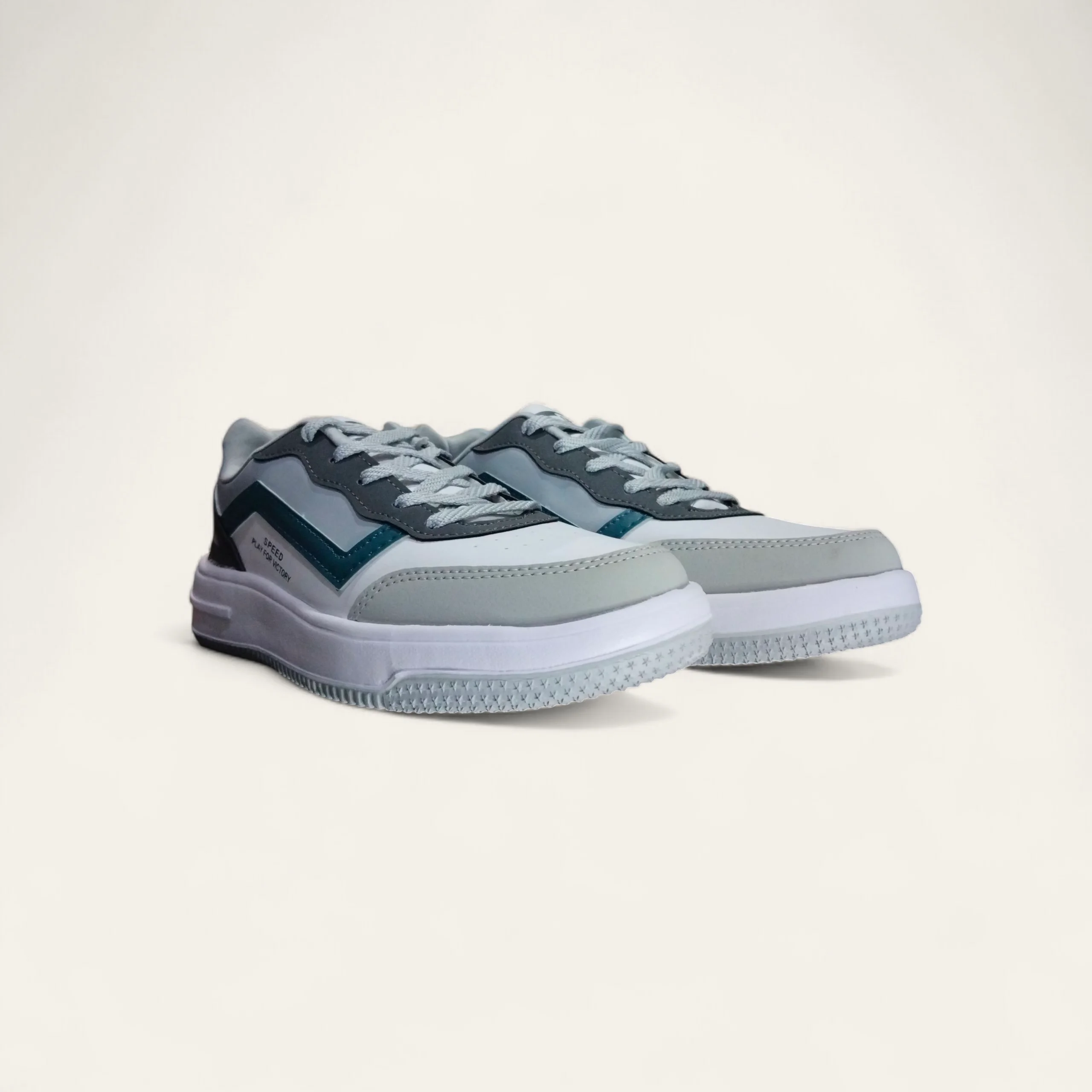 Speed Everyday White/Grey - Men's Casual Sneakers Speed Everyday White/Grey - Men's Casual Sneakers