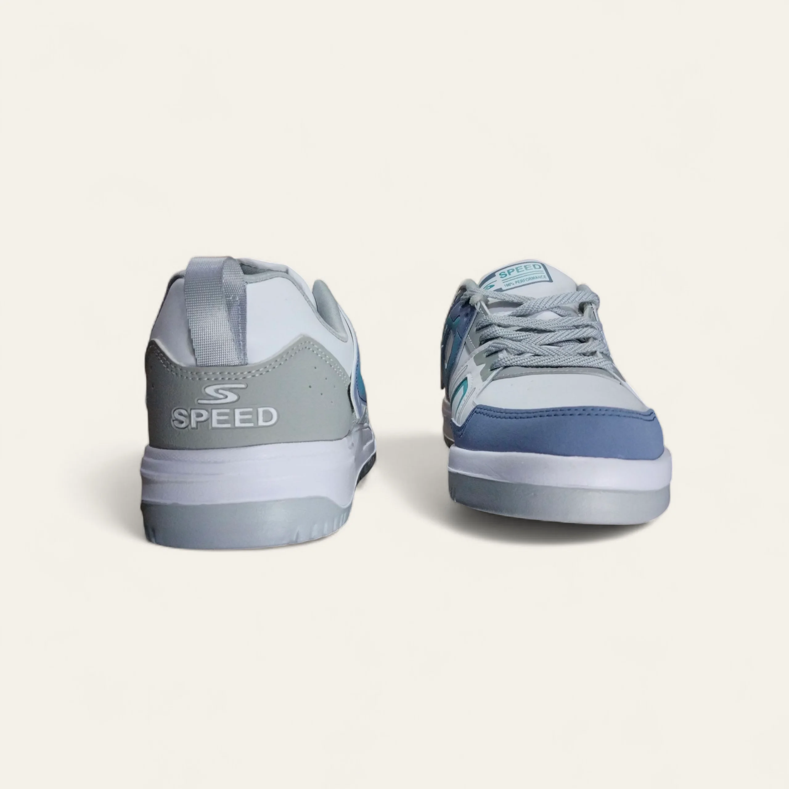 Speed Splash White/R.Slate - Men's Casual Sneakers Speed Splash White/R.Slate - Men's Casual Sneakers