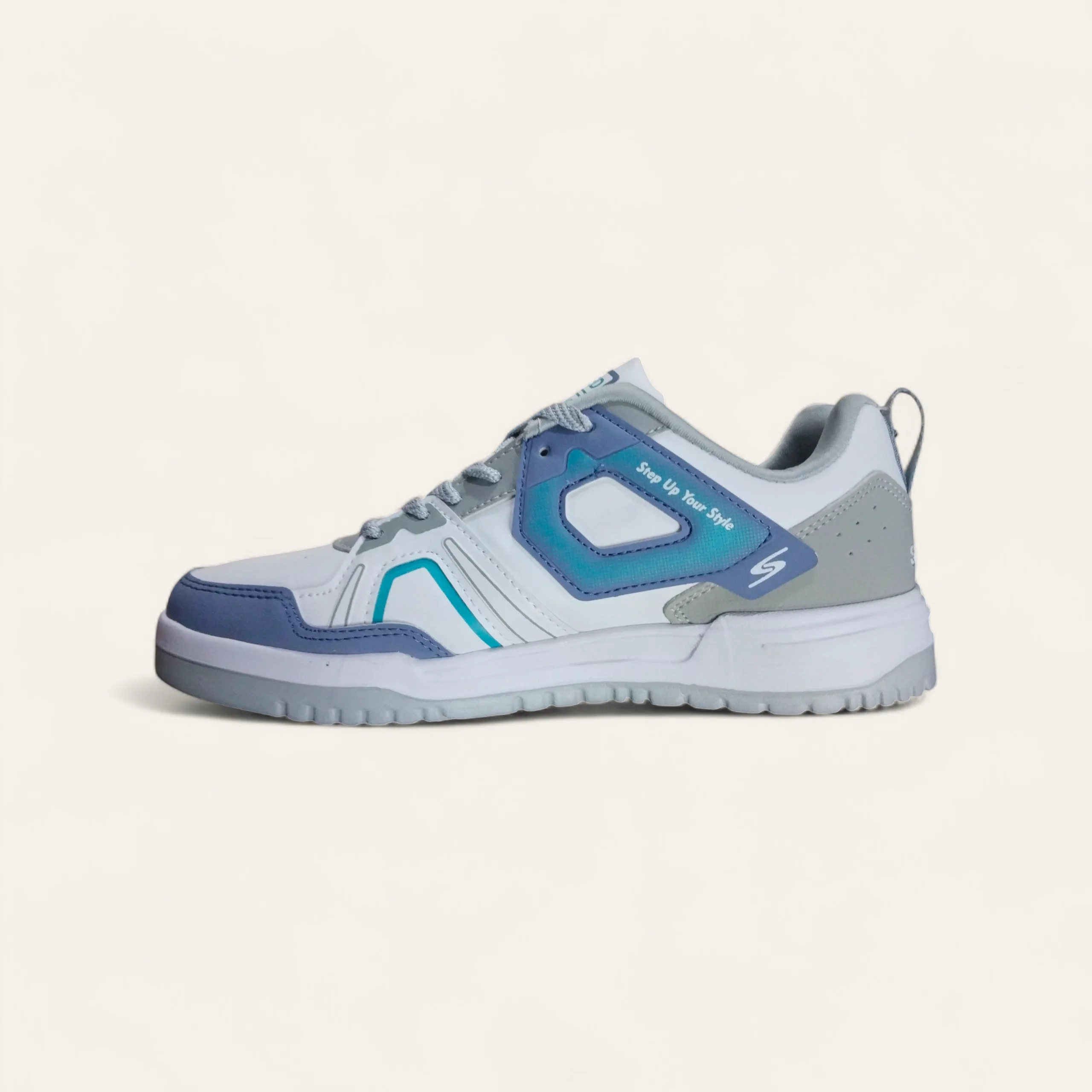 Speed Splash White/R.Slate - Men's Casual Sneakers Speed Splash White/R.Slate - Men's Casual Sneakers