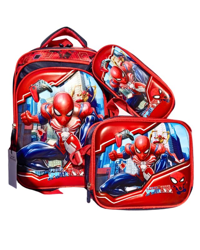 3D cartoon print Cinnamoroll Three Piece Set Schoolbag Large Capacity Melody Lightweight Waterproof Schoolbag Lunch Bag Pencil Case 3 in set 3D cartoon print Cinnamoroll Three Piece Set Schoolbag Large Capacity Melody Lightweight Waterproof Schoolbag Lunch Bag Pencil Case 3 in set
