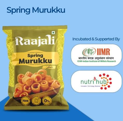 Raajali - SPRING MURUKKU (150G PER PACK) Pack of 2 Raajali - SPRING MURUKKU (150G PER PACK) Pack of 2