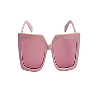 Soigné Female Oversized Square Sunglasses.Brown