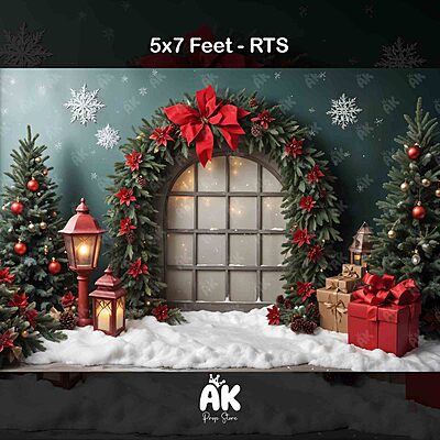 Christmas Trails - 5x7 Feet Christmas Trails - 5x7 Feet