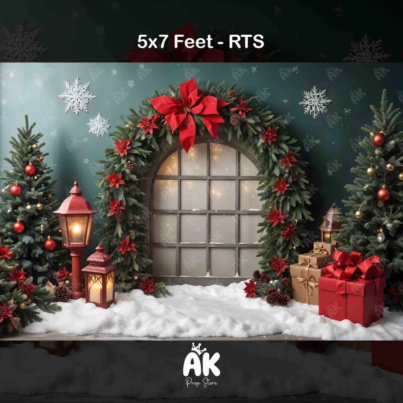 Christmas Trails - 5x7 Feet Christmas Trails - 5x7 Feet
