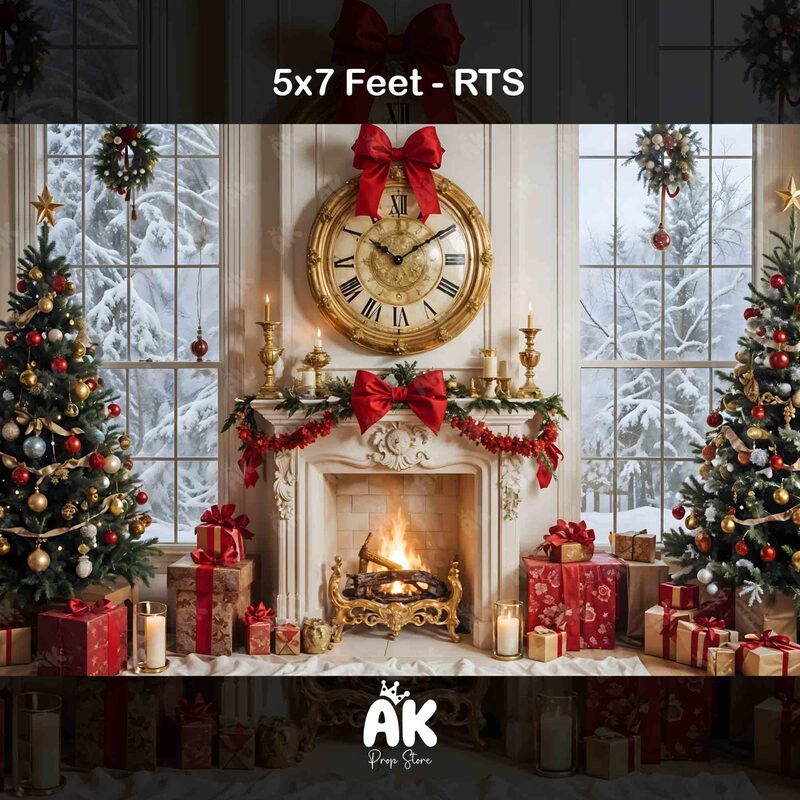 Timeless Fireplace - 5x7 Feet Timeless Fireplace - 5x7 Feet