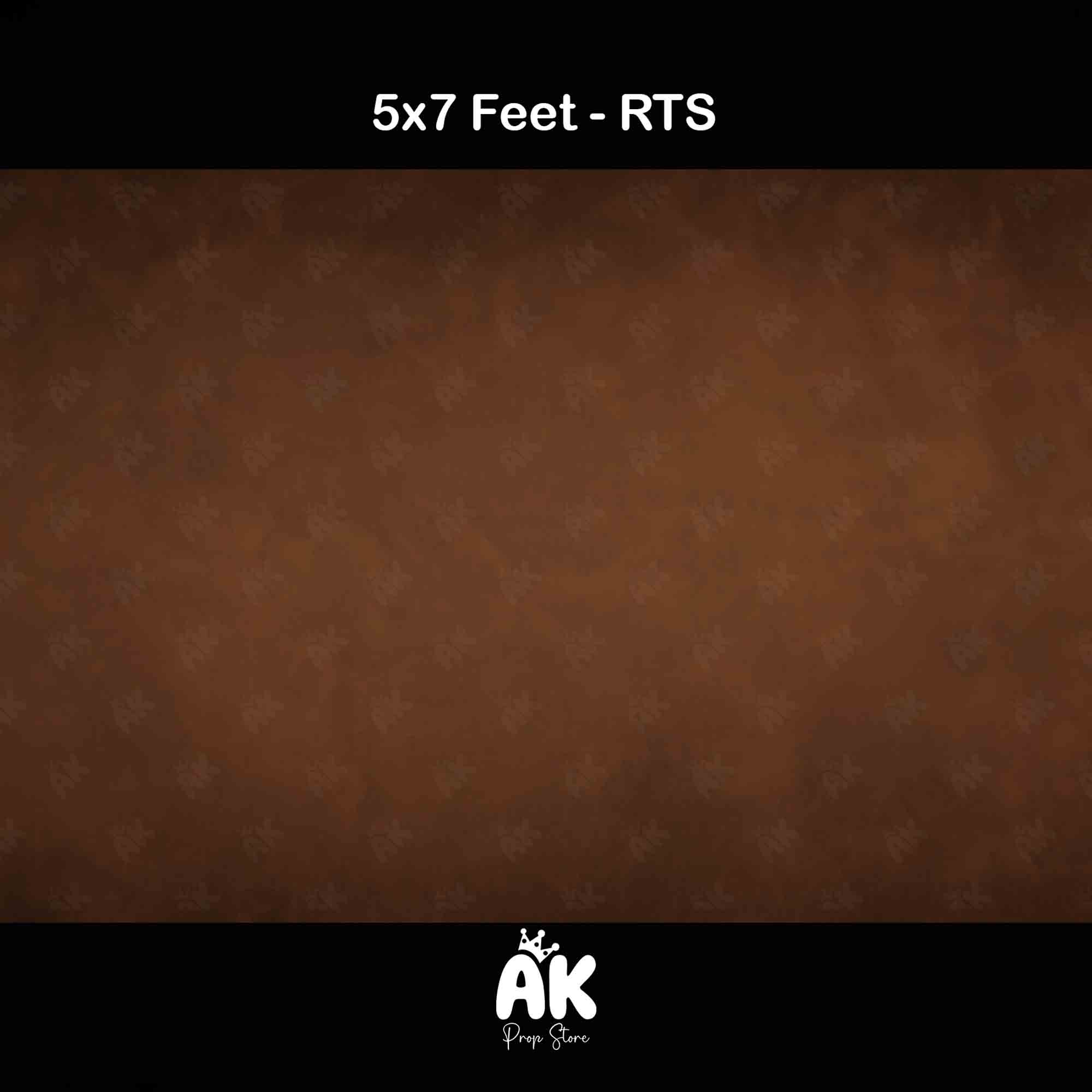 Mocha Brown Textured - 5x7 Feet