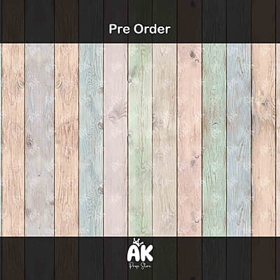 Colorful Wood Planks (PRE-ORDER)