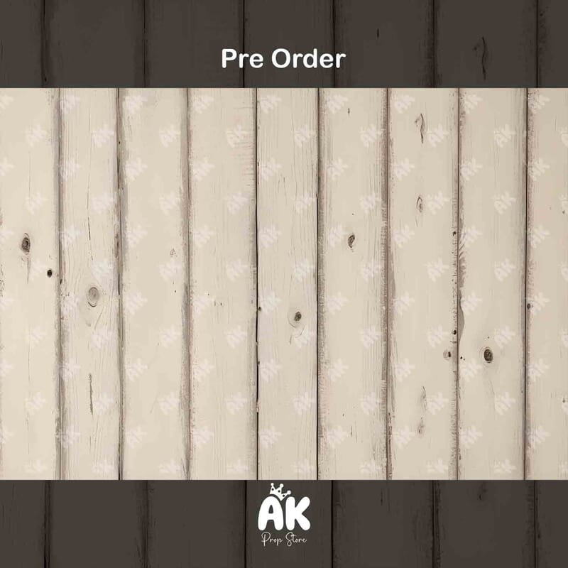 Cream Wood Planks (PRE-ORDER)