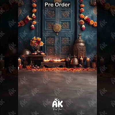 Temple Diya Portrait (PRE-ORDER)