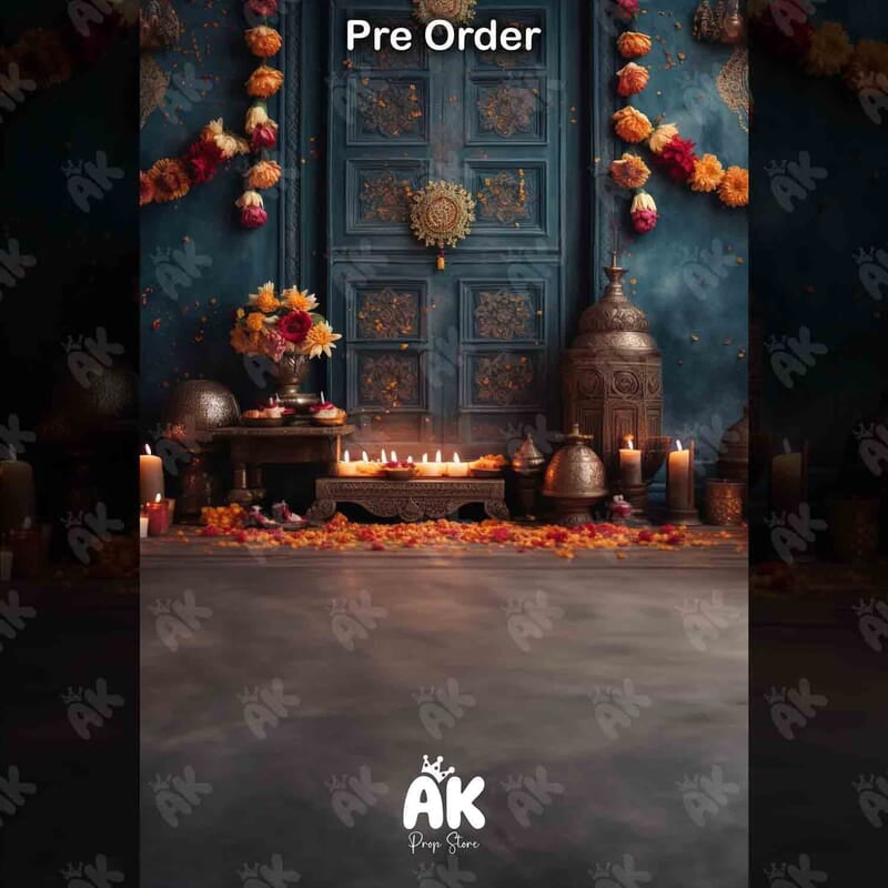 Temple Diya Portrait (PRE-ORDER) Temple Diya Portrait (PRE-ORDER)