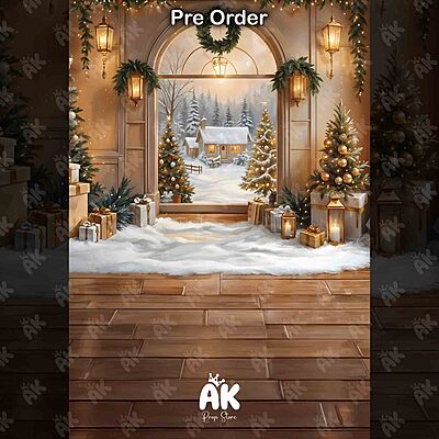 Christmas Archway - Portrait (PRE-ORDER)