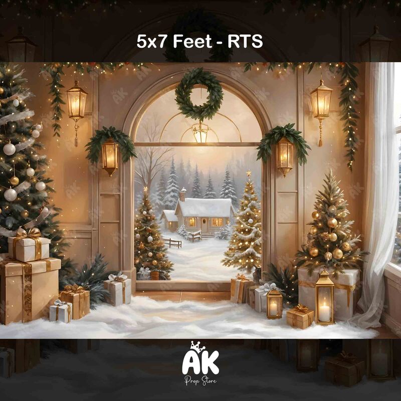 Christmas Archway - 5x7 Feet Christmas Archway - 5x7 Feet