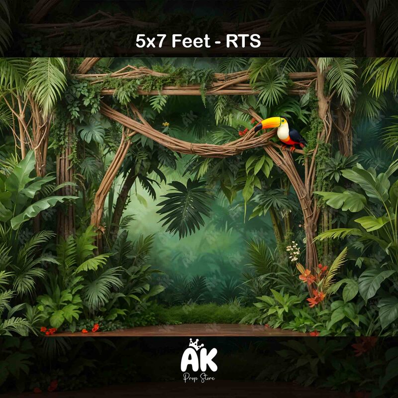 Evergreen Forest - 5x7 Feet Evergreen Forest - 5x7 Feet