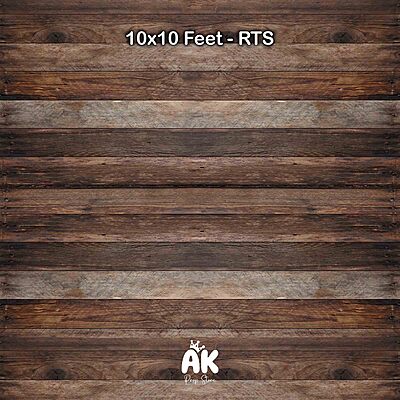 Country Wood Planks - 10x10 Feet Country Wood Planks - 10x10 Feet