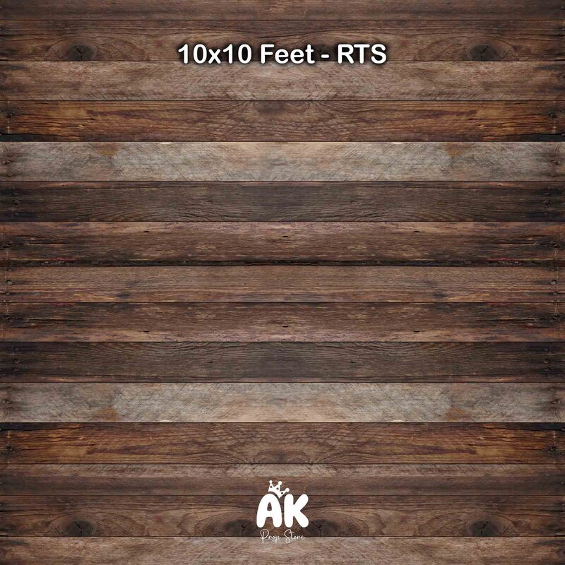 Country Wood Planks - 10x10 Feet Country Wood Planks - 10x10 Feet