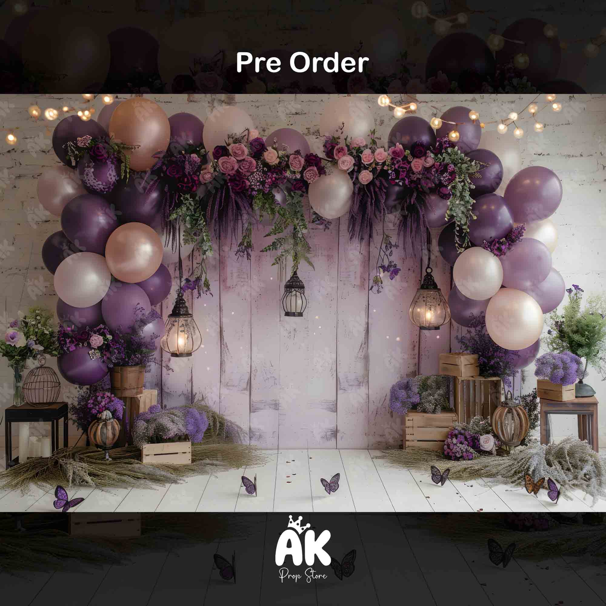Lilac Balloons (PRE-ORDER)