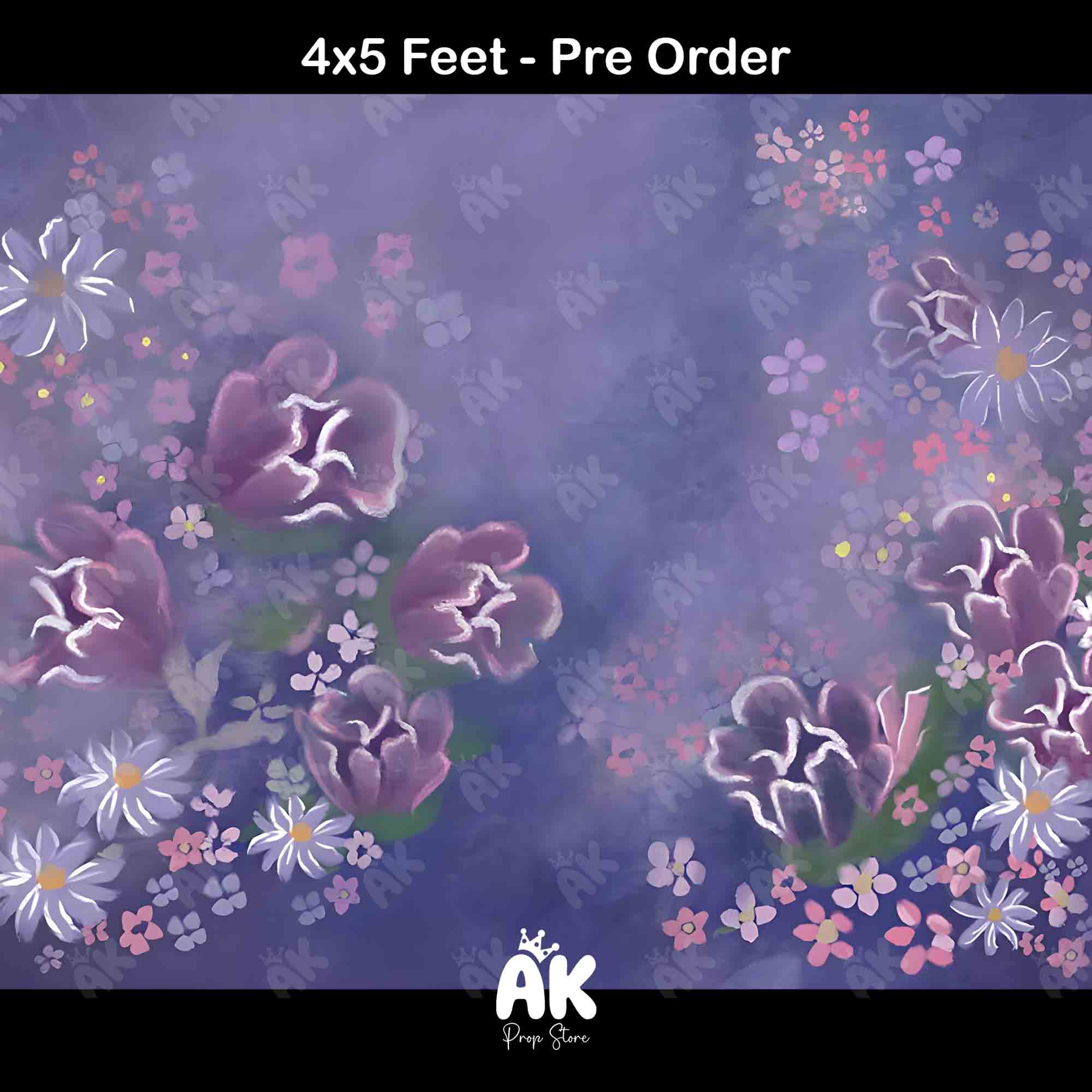 Floral 002 - 4x5 Feet (PRE-ORDER) Floral 002 - 4x5 Feet (PRE-ORDER)