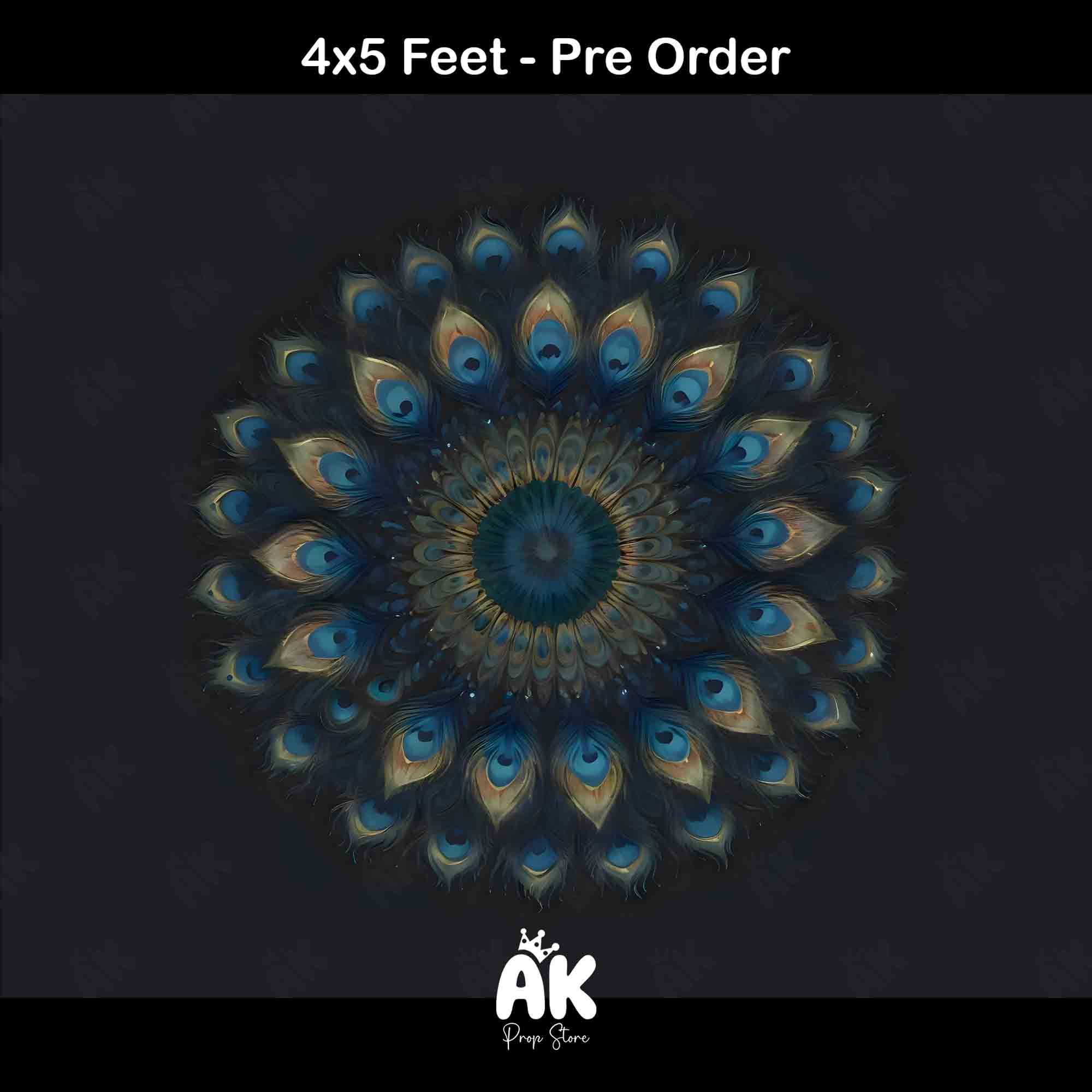 Feather Flower- 4x5 Feet (PRE-ORDER) Feather Flower- 4x5 Feet (PRE-ORDER)