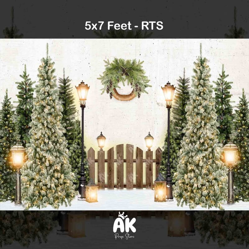 Christmas Tree Farm - 5x7 Feet Christmas Tree Farm - 5x7 Feet
