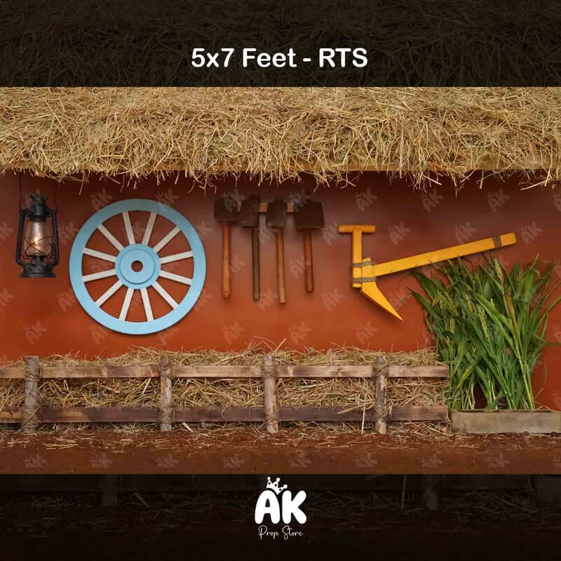 The Farmer's Shed -  5x7 Feet