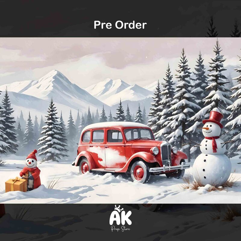 Snowy Vinatge Car (PRE-ORDER) Snowy Vinatge Car (PRE-ORDER)