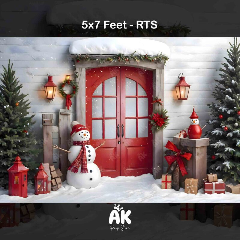 Snowman Porch - 5x7 Feet Snowman Porch - 5x7 Feet