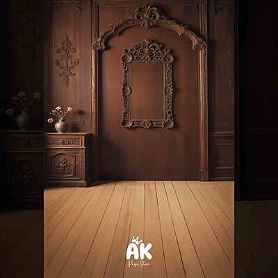 Brown Antique Wall