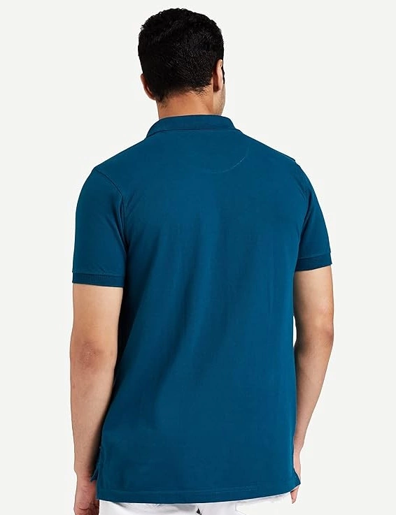Symbol Men's Cotton Rich Solid Polo Tshirt | Collar Tshirts | Half Sleeves | Plain-Regular Fit