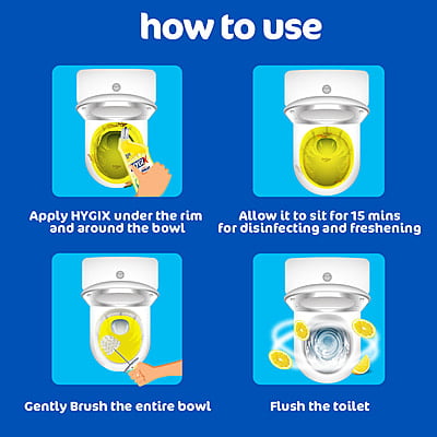 HYGIX | Lemon Fresh Toilet Cleaner 500ML HYGIX | Lemon Fresh Toilet Cleaner 500ML