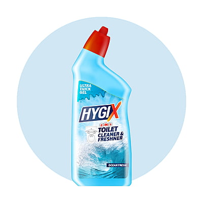 HYGIX | 2-in-1 Ocean Fresh Toilet Cleaner + Freshener 500ML HYGIX | 2-in-1 Ocean Fresh Toilet Cleaner + Freshener 500ML